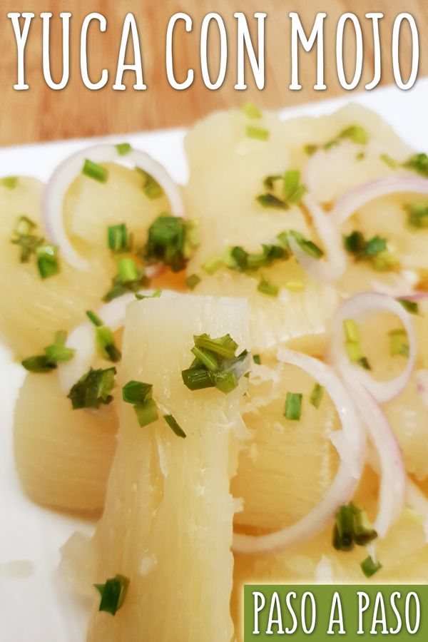 Mojo de yuca receta