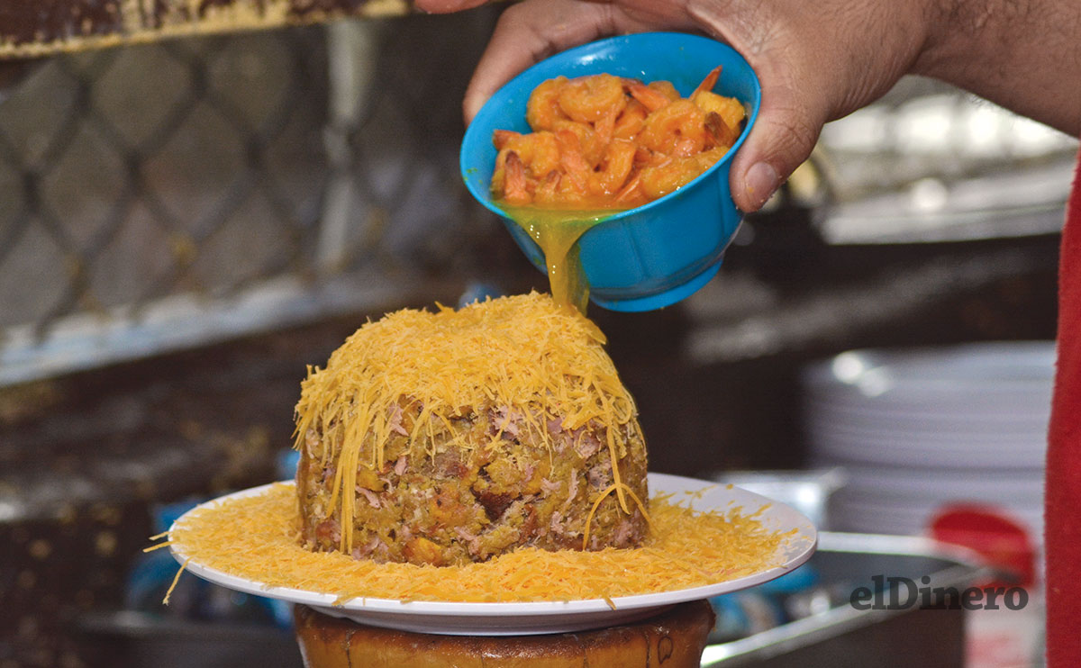 Mofongo de yuca dominicano