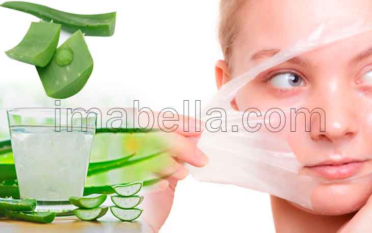 Aloe vera para los granos