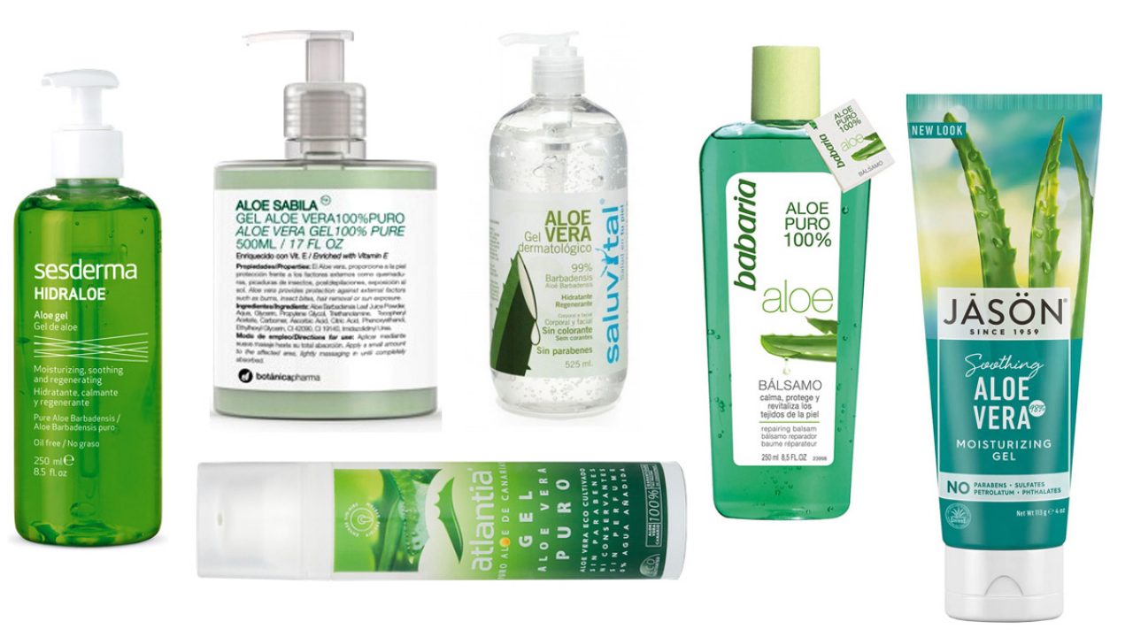 Aloe vera 100 puro para la cara