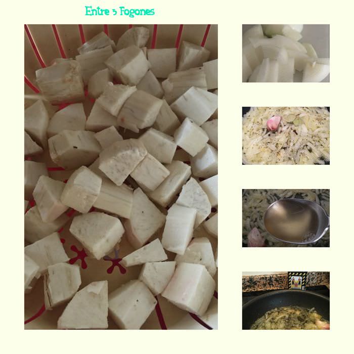 Receta de yuca en escabeche