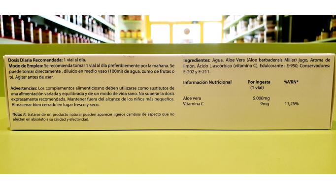 Sistema alfa aloe vera para que sirve