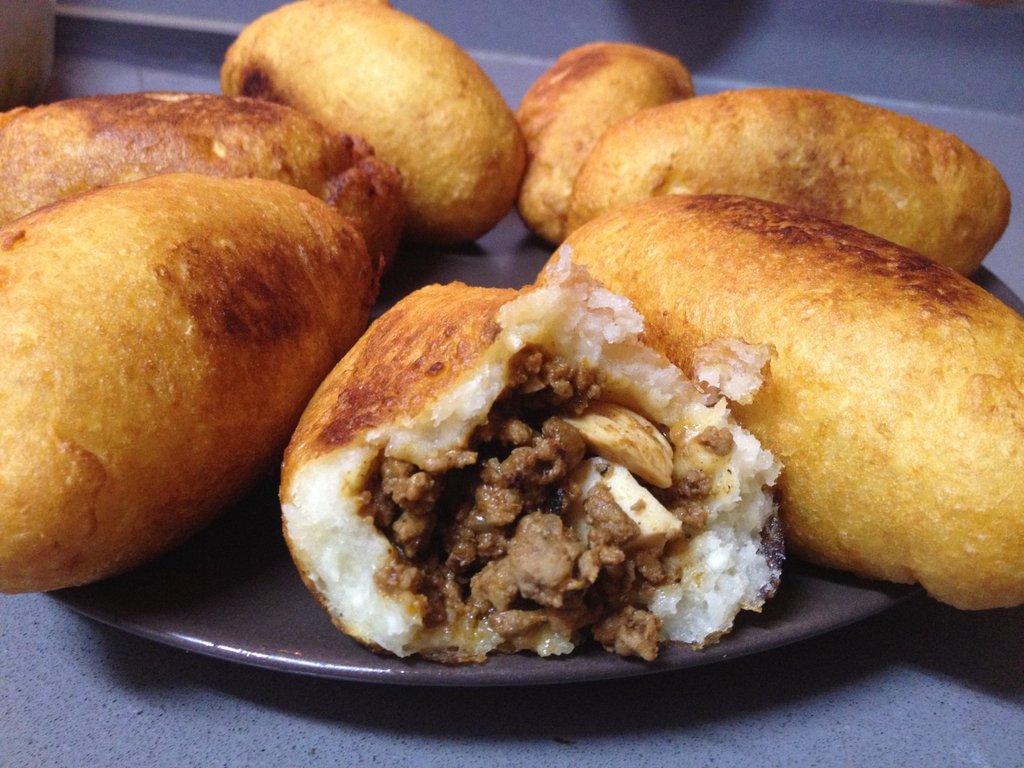 Pasteles de yuca venezolanos