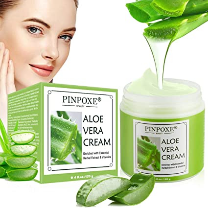Crema de aloe vera para la cara