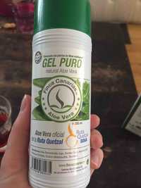 Gel aloe vera gran canaria natural