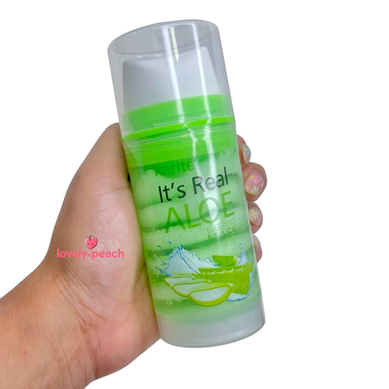 Mascarillas con gel de aloe vera
