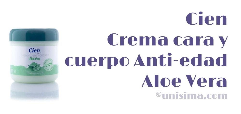Crema de aloe vera para el cuerpo