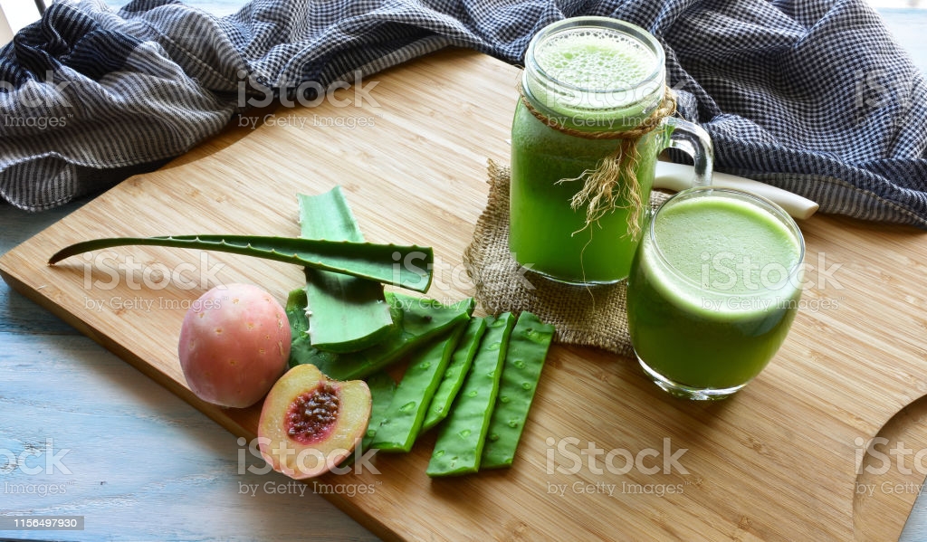 Batido de aloe vera