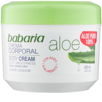 Babaria crema corporal en gel aloe vera