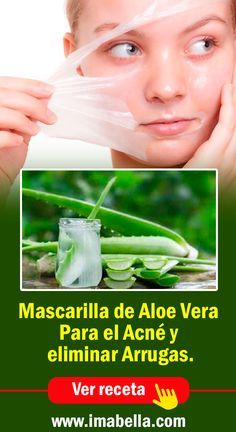 Mascarillas con aloe vera para arrugas