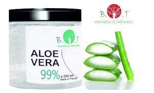 Aloe vera puro para el cabello