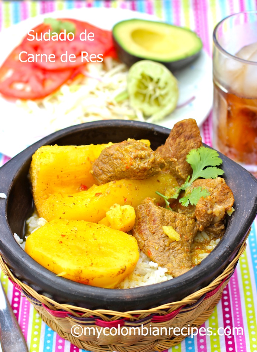 Sudado de pollo con yuca