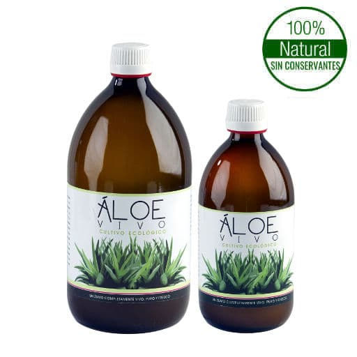Jugo de aloe vera con limon