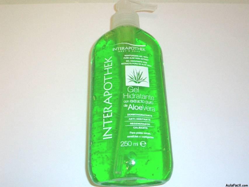 Crema aloe vera para quemaduras