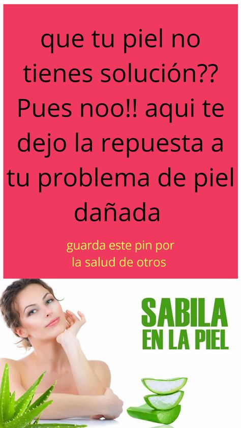Resultados de usar aloe vera en la cara