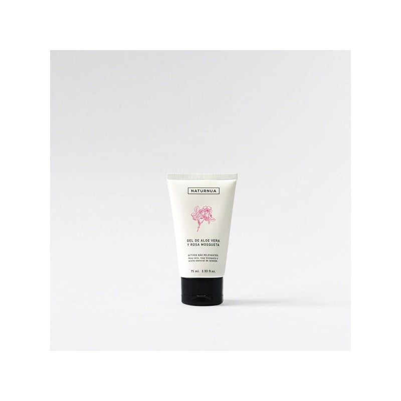 Gel de aloe vera y aceite de rosa mosqueta