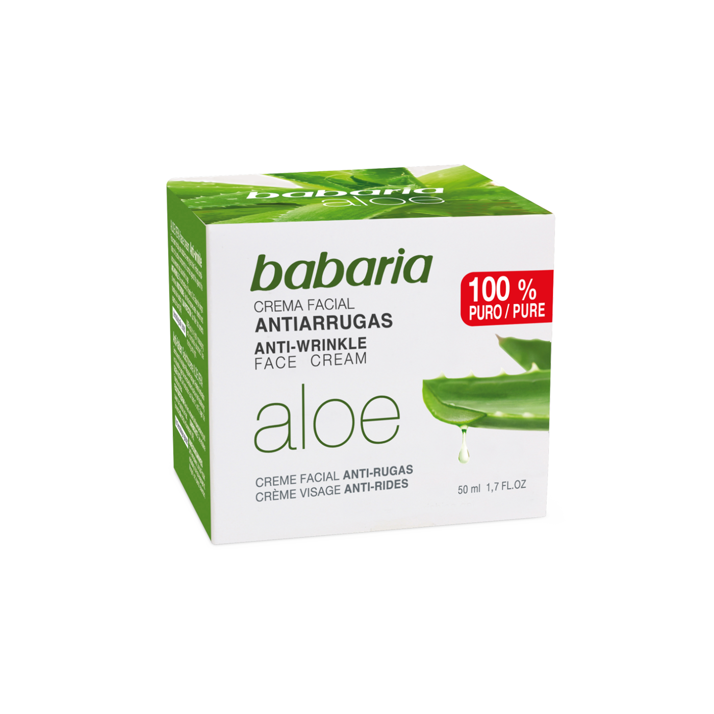 Babaria aloe vera ingredientes