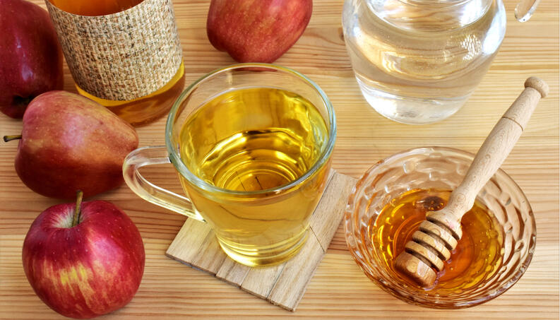 Aloe vera y vinagre de manzana para la cara