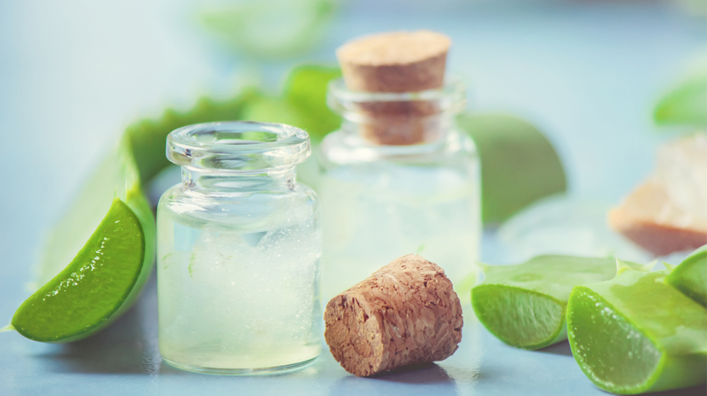 Aloe vera y limon para la cara