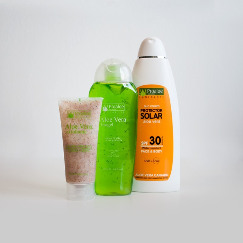 Crema hidratante aloe vera lanzarote
