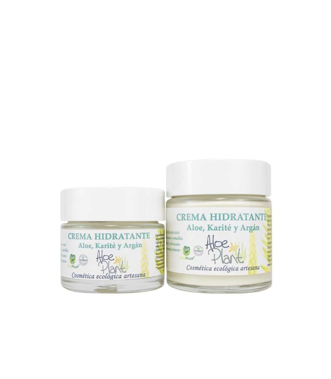 Crema hidratante a base de aloe vera