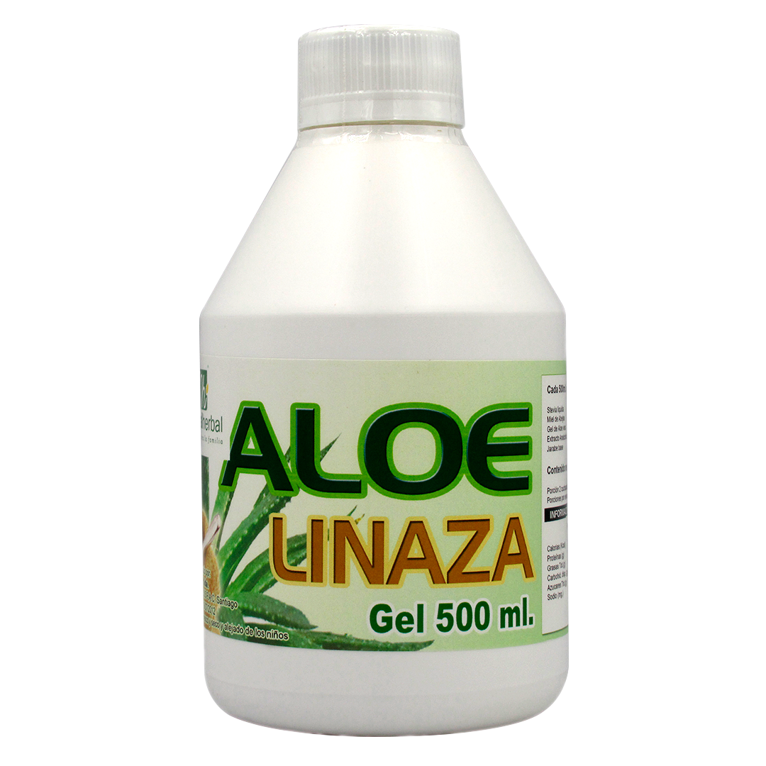 Gel de linaza con aloe vera