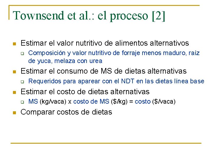 Composicion de la yuca