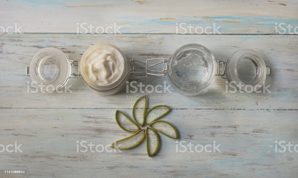 Crema casera antiarrugas con aloe vera