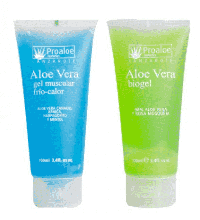 Aloe vera puro para ojeras