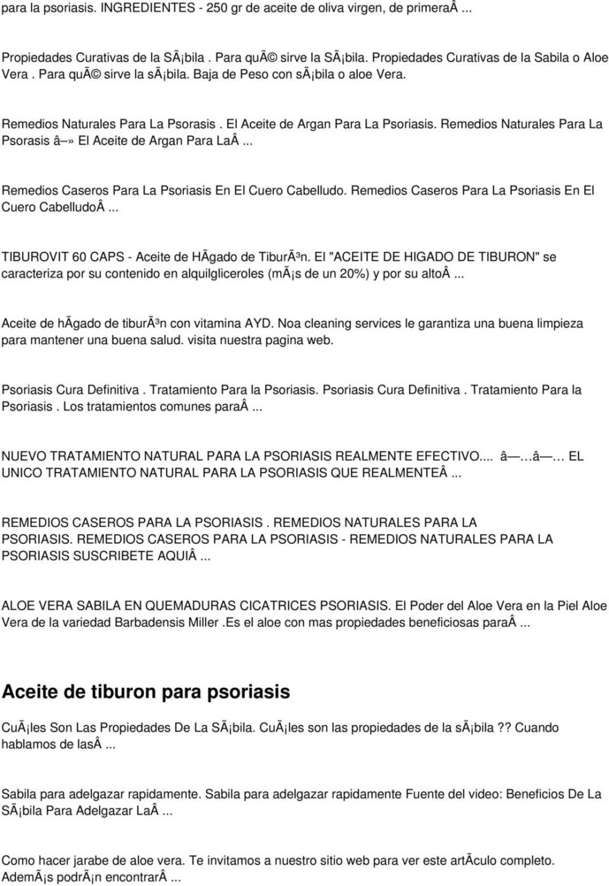 Aloe vera para psoriasis cuero cabelludo