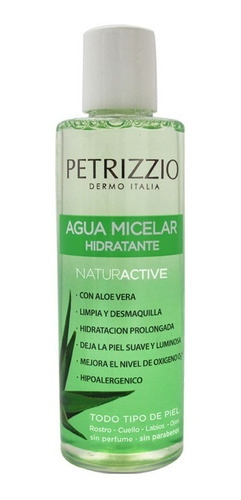 Agua micelar aloe vera