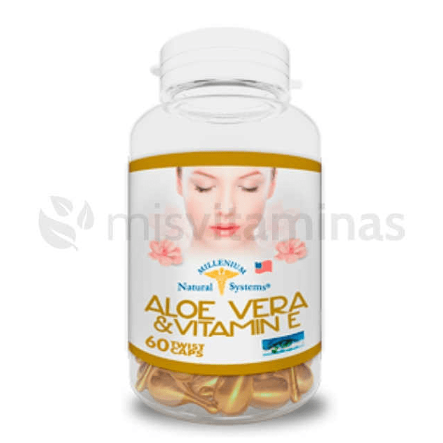 Aloe vera con vitamina e para las canas