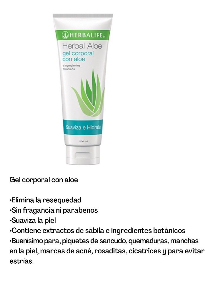 Aloe vera herbalife ingredientes