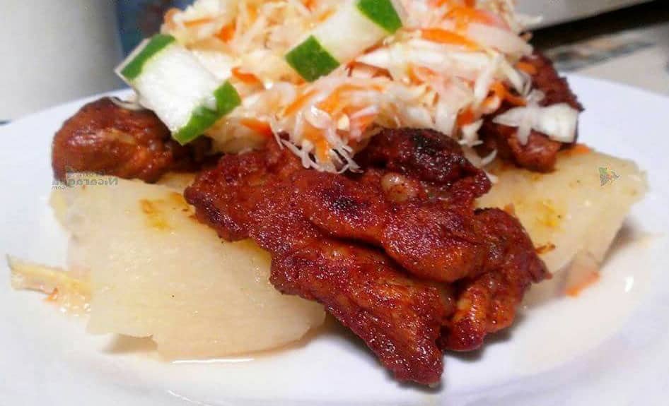 Yuca asada al horno