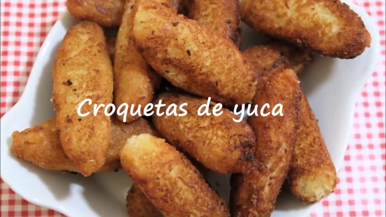 Croquetas de yuca colombia