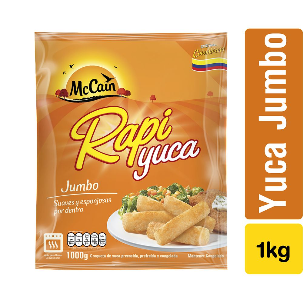 100 gramos de yuca