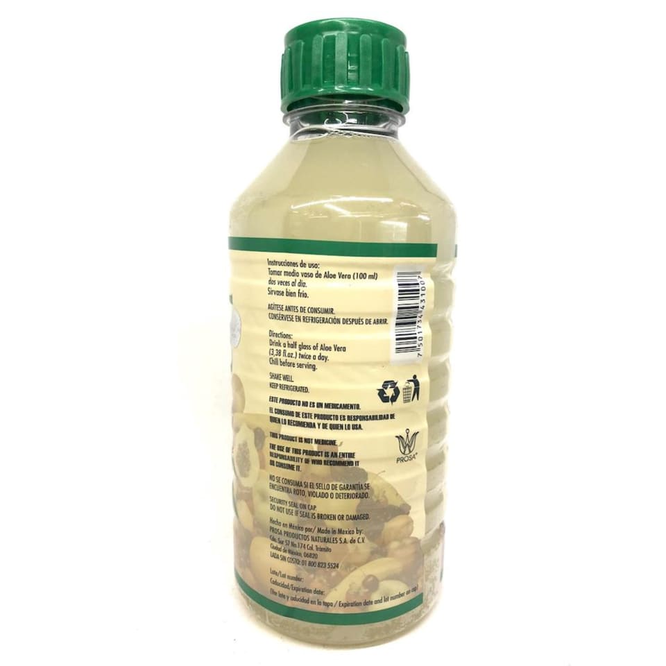 Liquido de aloe vera