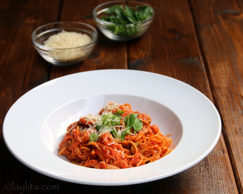 Fideos de yuca