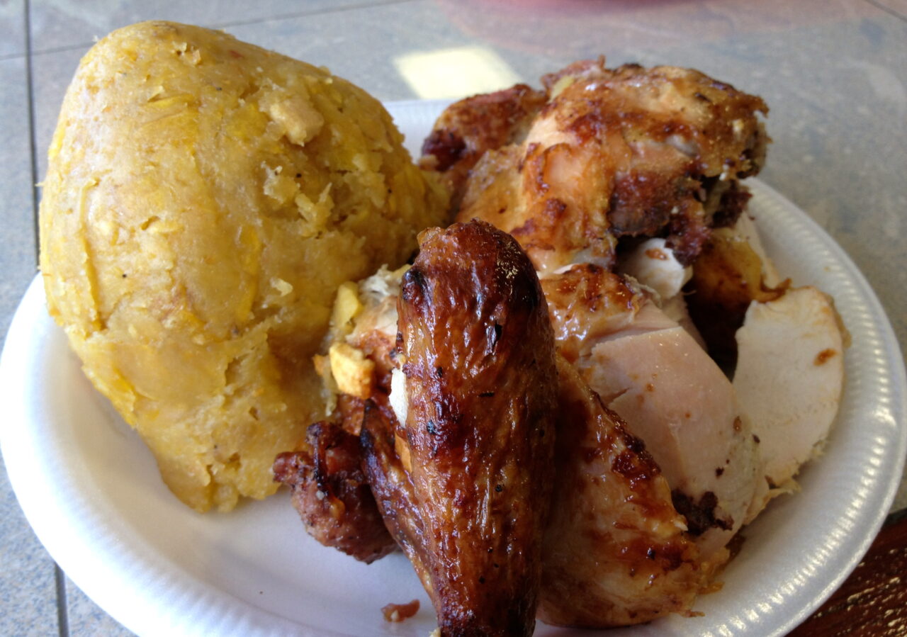 Mofongo de yuca puerto rico